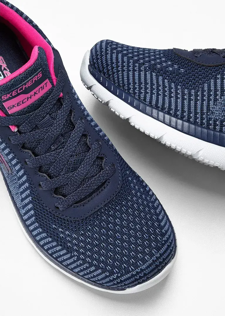 bonprix Moderner Komfort Sneaker von Skechers mit Memory Foam - blau Bis zu 60% Rabatt