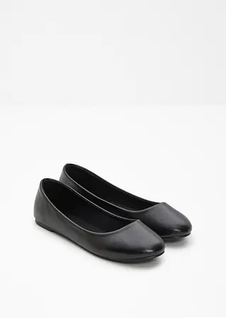 bonprix Zeitloser Ballerina in schönem Design - schwarz - Damen Nur für heute