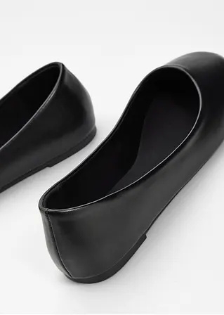 bonprix Zeitloser Ballerina in schönem Design - schwarz - Damen Nur für heute