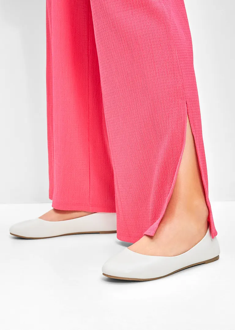 bonprix Zeitloser Ballerina in schönem Design - weiß - Damen Sonderangebot der Fabrik