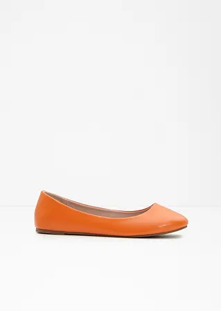 bonprix Zeitloser Ballerina in schönem Design - orange - Damen Vierteljährliche Förderung