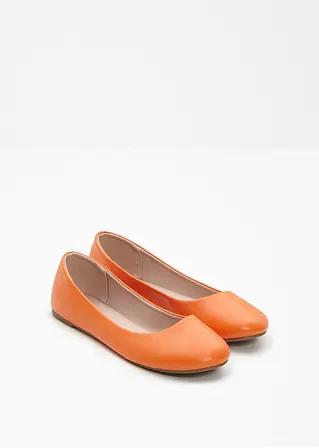 bonprix Zeitloser Ballerina in schönem Design - orange - Damen Vierteljährliche Förderung