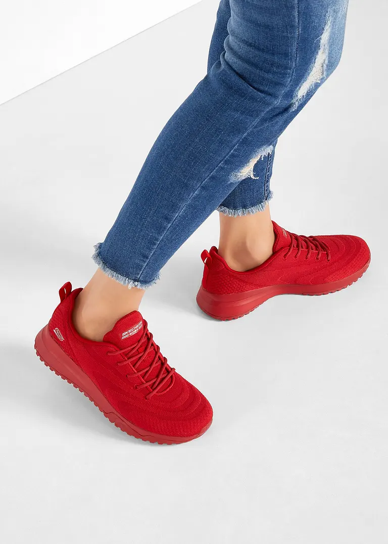 bonprix Modischer Sneaker von Skechers im sportiven Look - rot 50% Rabatt mit kostenlosem Versand