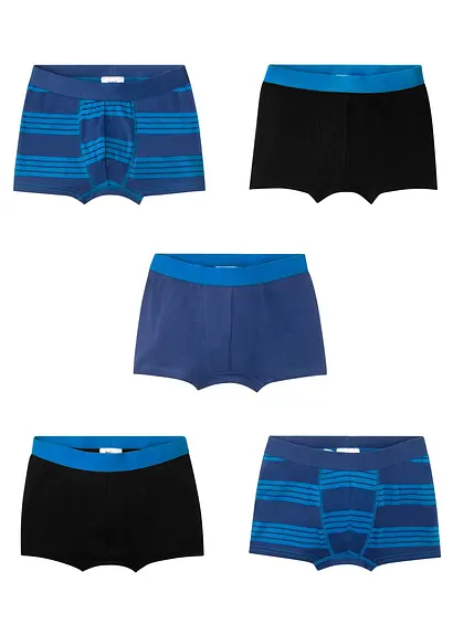 bonprix Coole Jungen Boxershorts im 5er Pack - Kinder Begrenzt auf 3 Tage