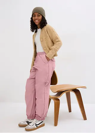 bonprix Modische Mädchen Schupfhose mit warmen Futter - rosa Limitierter Zeitrabatt