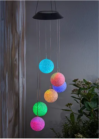 bonprix Bunte Beleuchtung für den Garten Balkon oder Terrasse - bunt Top Angebot