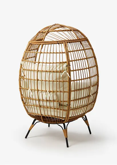 bonprix Stylische Sitzgelegenheit aus Rattan - beige Tiefpreis