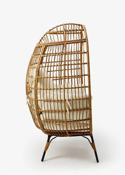 bonprix Stylische Sitzgelegenheit aus Rattan - beige Tiefpreis