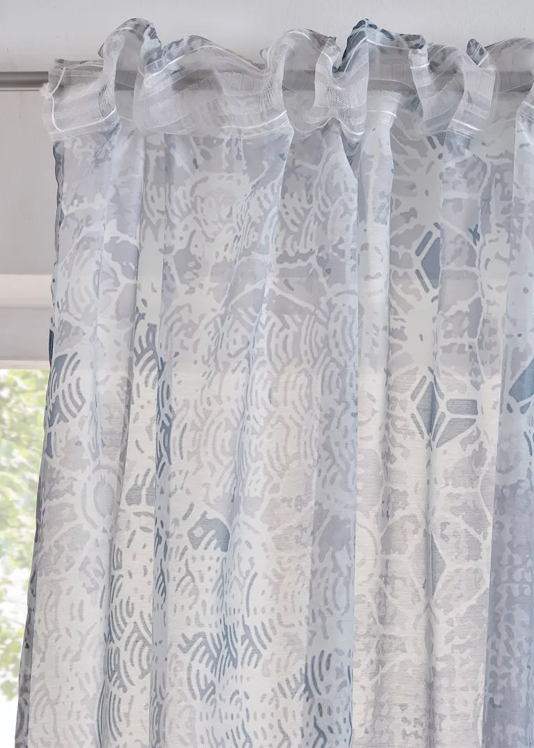 bonprix Modischer Fensterschmuck - grau Multifunktionsband 50% Rabatt für begrenzte Zeit