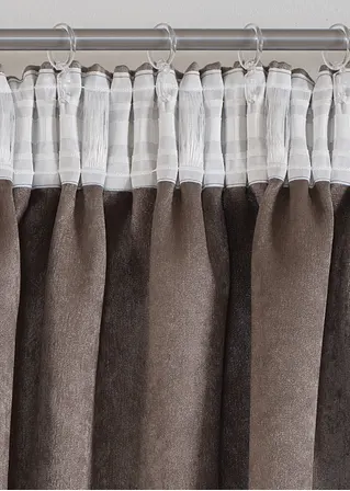 bonprix Zeitloser Fensterschmuck in hochwertiger Jacquard-Qualität Angebote
